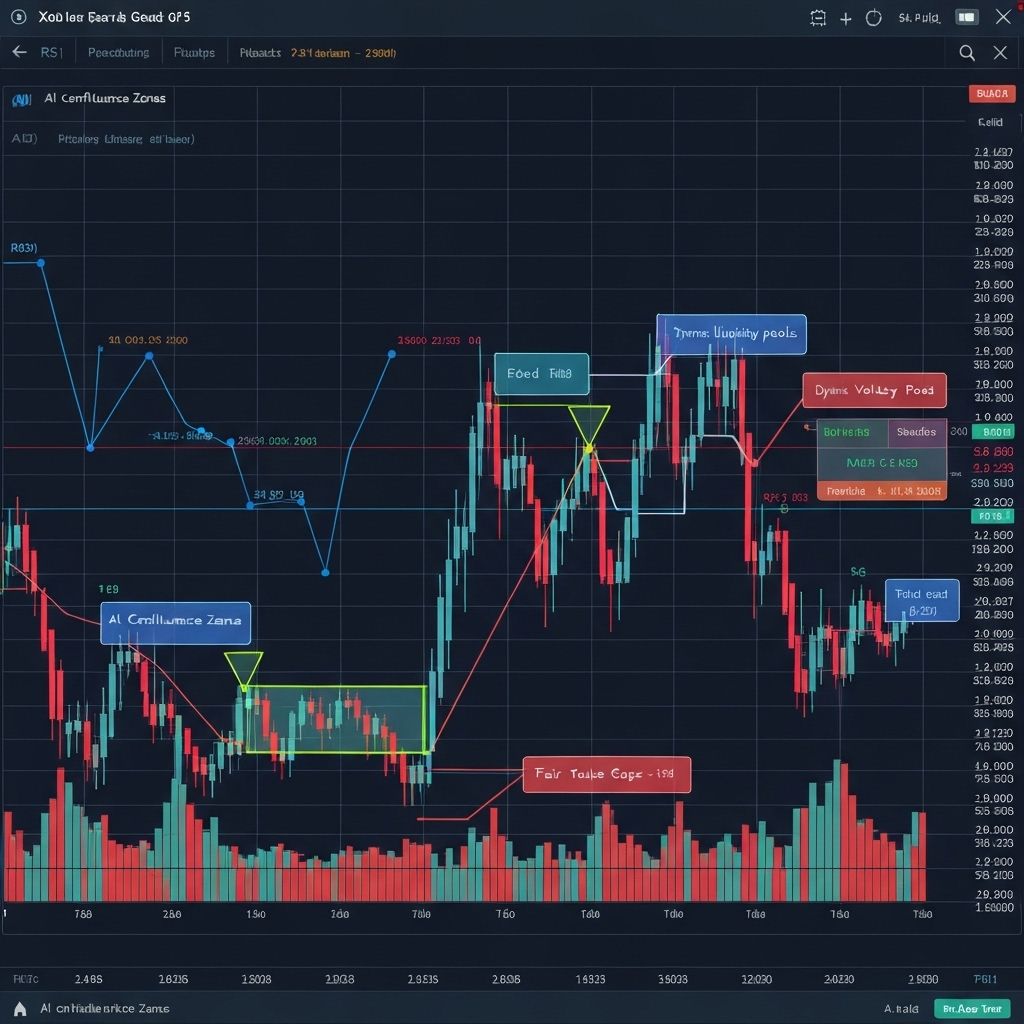 SmartAngle AI Apex trading chart example
